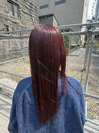 ロング カラー 【sica】 平井涼樺のヘアスタイル