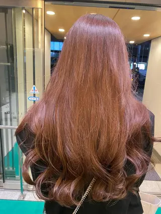 ロング デザインカラー/ボブ ブリーチカラー/ユリのヘアスタイル