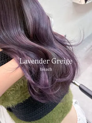 カラー Hz/ヘルツ SHIHOのヘアスタイル