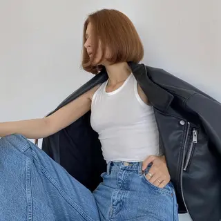 ショート カラー ニュアンスヘア🌔 nanakoのヘアスタイル