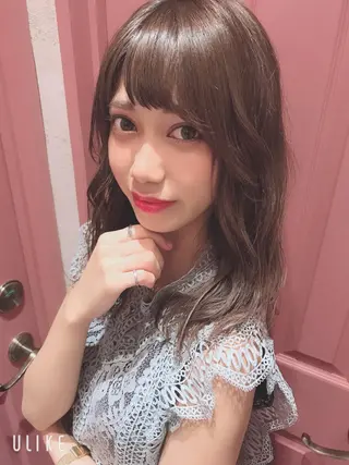 ミディアム 代表山口ひな 髪質改善のプロのヘアスタイル