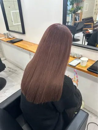 ロング カラー ヘアセット🎀透明感 カラーHiROEのヘアスタイル