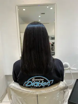セミロング パーマ 大澤 健介のヘアスタイル