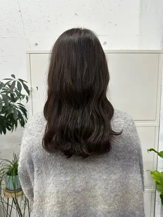 ロング カラー MUKU ひかるのヘアスタイル