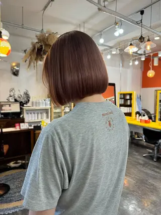 ミディアム カラー YURAGI🌿 SAKIのヘアスタイル