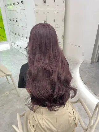 セミロング カラー パーマ ヘアアレンジ メンズ ♡ 𝐑𝐈𝐎♡のヘアスタイル