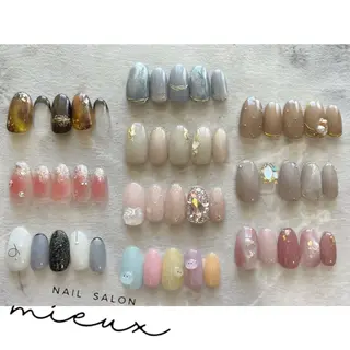 ネイル nailsalon mieuxのネイルデザイン