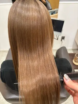 ロング Miloc那覇店 Aino【髪質改善】のヘアスタイル