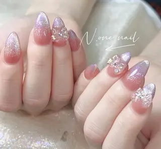 ネイル 長いだし/スカルプ/ パラシェルN.oneのネイルデザイン