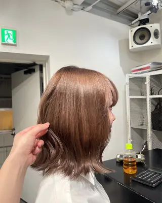 カラー NENE/GARTE 代官山/渋谷のヘアスタイル