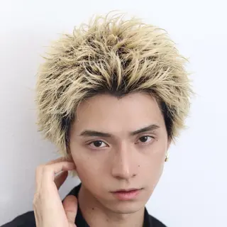 ショート カラー パーマ メンズ 🔥メンズ🔥かっこ いいが正義！代表柿崎のヘアスタイル