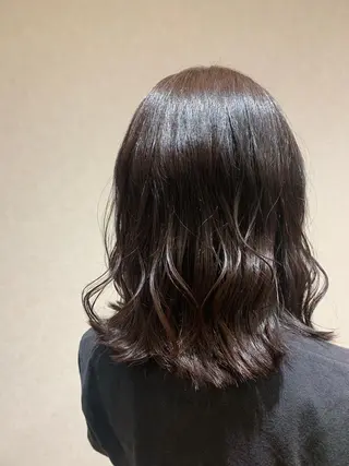 ミディアム yamauchi mikuのヘアスタイル