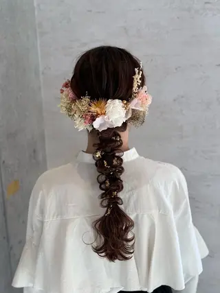 ヘアアレンジ 女性に人気♪ はやしほのかのヘアスタイル