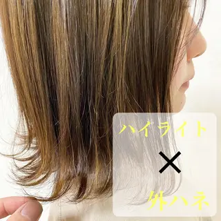 ミディアム カラー 竹嶋 興樹のヘアスタイル