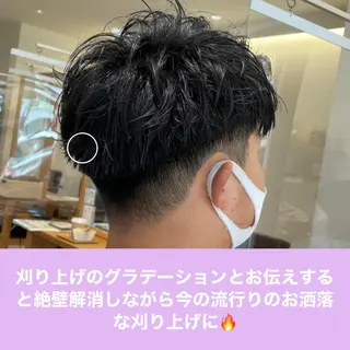メンズ 【ニュアンスパーマ】 西岡拓海のヘアスタイル