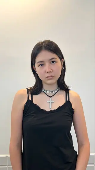 ミディアム Minami Yuiのヘアスタイル