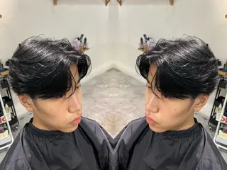 カラー パーマ メンズ 立川サラスト/ ku-ta🎟のヘアスタイル