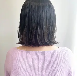 カラー 山口 莉奈のヘアスタイル