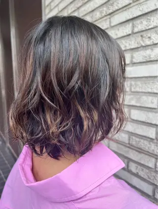 ミディアム 石毛 大翔のヘアスタイル