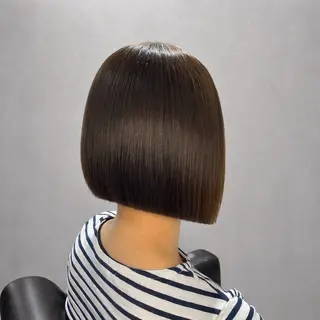 セミロング カラー Meg/艶髪カラー× 髪質改善/中崎町のヘアスタイル