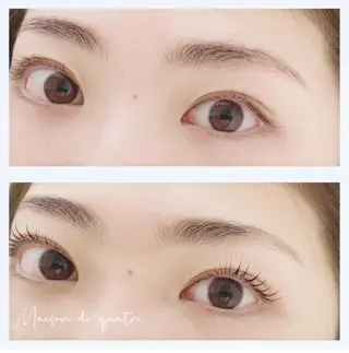 マツエク・マツパ Maison de quatreのマツエク・マツパデザイン