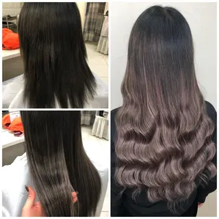 ロング カラー MAKO ❤️🔥NEXTのヘアスタイル
