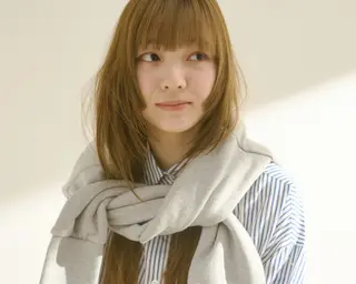 ミディアム カラー ウチダ ユウヤのヘアスタイル