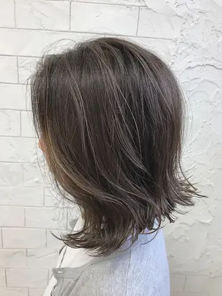 ミディアム 上重 晴輝 Recharme新保のヘアスタイル