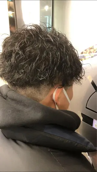 パーマ メンズ 渋谷/フェード/ 國分 翔のヘアスタイル