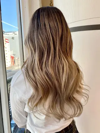 ロング カラー welring hair salonのヘアスタイル