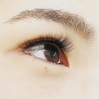 マツエク・マツパ 緑 .のマツエク・マツパデザイン