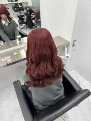 ロング うる艶🫧寒色カラー 💜🦋🫧ミズキのヘアスタイル