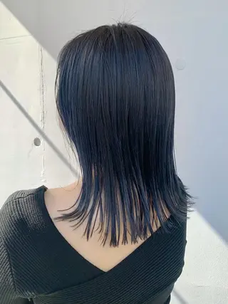 ミディアム カラー もにか🌞原宿/渋谷 🌝ブリーチカラーのヘアスタイル