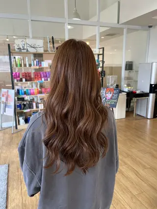 ロング 富永 美玖のヘアスタイル