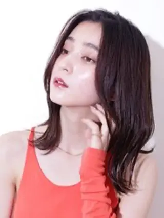 セミロング 上野 泰誠のヘアスタイル