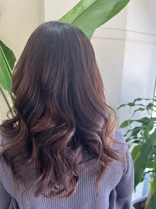 カラー 戸川 紗良のヘアスタイル