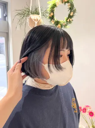ショート カラー 暖色カラー／ ヘアセット🌛櫻井舞のヘアスタイル