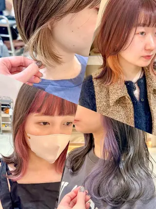 ミディアム カラー 🍒森木 ゆうか🍒のヘアスタイル