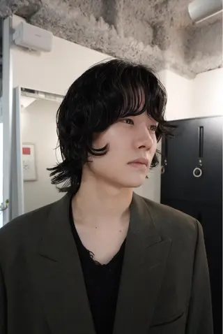 ショート パーマ 新宿/ブリーチ /パーマ/戸羽のヘアスタイル