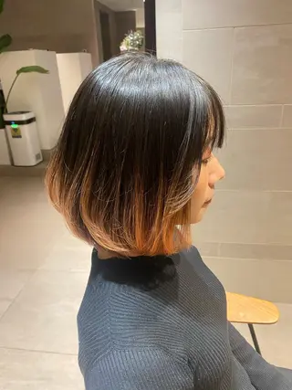 ショート 髪質改善/カラー/ カット/富岡佑麻のヘアスタイル