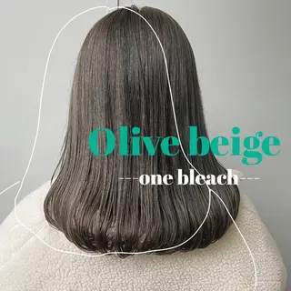ミディアム カラー ヘアアレンジ 赤味消し.髪質改善 🌿𝘠𝘜𝘙𝘐のヘアスタイル