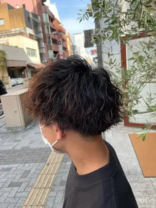 パーマ メンズ 魅力引き出しUP😉 ✂︎吉田尚矢✂︎のヘアスタイル