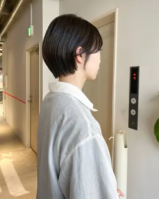 ショート かわい りほのヘアスタイル