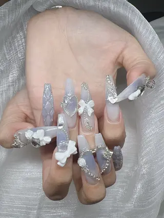 ネイル Lee Nails チップ長さだし専門店のネイルデザイン