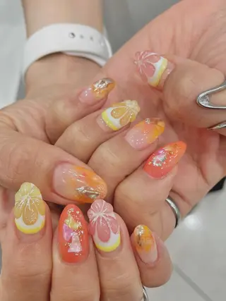 ネイル Ash関内ネイリスト 荒木のネイルデザイン