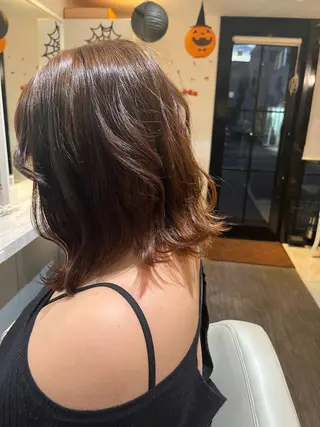 ミディアム 福本 好子のヘアスタイル