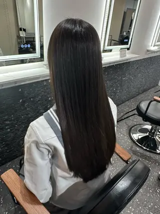 ロング パーマ 髪質改善⭐️縮毛矯正 中野⭐️Rinaのヘアスタイル