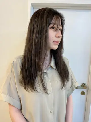 ロング カラー ichika/福岡 /透明感カラー🤎のヘアスタイル