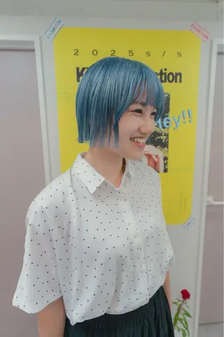 ショート カラー kyon.hair 韓国カットカラーのヘアスタイル