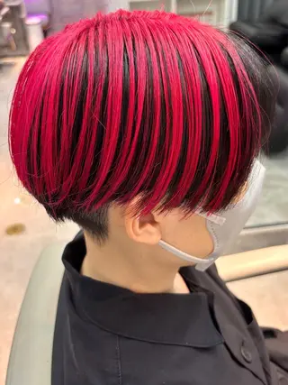 ショート カラー Miura Kaitoのヘアスタイル